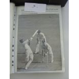 1950 Cricket, England v West Indies, a superb collection of 32 central press photographs from the