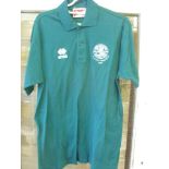 1997 Middlesbrough, FA Cup Finalists, a green training top (t-shirt) formerly the property of