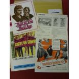 Film Memorabilia, a collection of 3 printed film synopsis, That'll Be The Day, with David Essex,