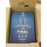 European Cup Finals, a collection of 22 football programmes, 1992 (2 Editions), 1995, 1997, 1999,