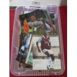 Football Photographs, a collection of 1500 unsigned 6" x 4" colour photographs, plain back, from