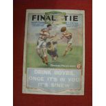 1931 Rugby League Cup Final, York v Halifax, a programme from the game played at Wembley on 02/05/
