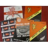 Rugby Union, 1959, a collection of 5 programmes from the British Lions tour, in various condition,