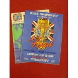 1966 World Cup Final, England v West Germany, a programme for the game played at Wembley on 30/07/