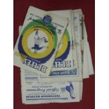 1952/53 Birmingham City, a collection of 39 home & away programmes, in various condition, overall