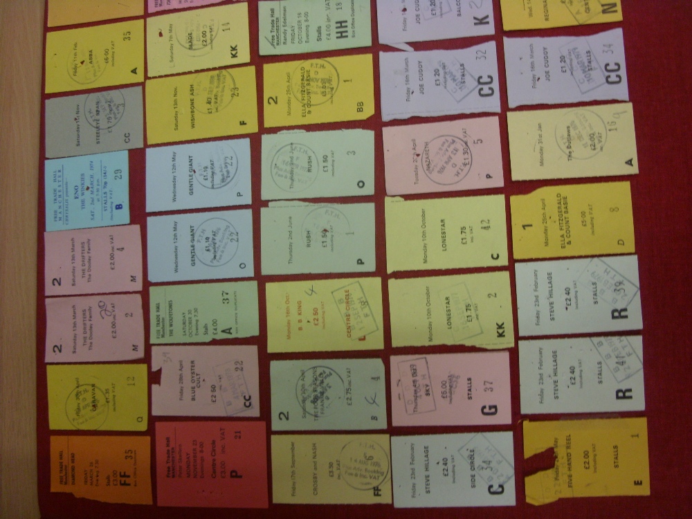 Pop Music Memorabilia, a collection of over 170 ticket stubs from Pop Concerts held at the - Image 4 of 14