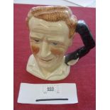Tom Finney, a superb ceramic potter figure of Sir Tom, Limited Edition, produced by Wood Pottery