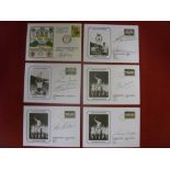 Tottenham Hotspur, a collection of 6 autographed 1st day covers, the signatures are, Bobby Smith,