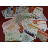 Manchester Utd, a collection of 50 home & away match tickets, includes European & Big Match Issues