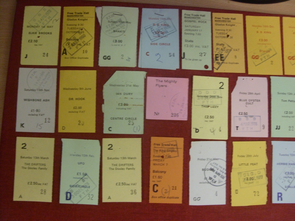 Pop Music Memorabilia, a collection of over 170 ticket stubs from Pop Concerts held at the - Image 13 of 14