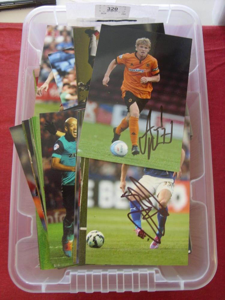 Autographs, a collection of 1500 signed 6" x 4", colour photographs, plain back, from various