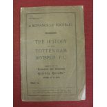 1921 Tottenham, a 36 page booklet charting the club's history from inception to 1920/21, original