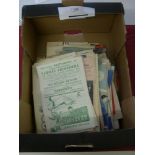 A collection of 146 football progrmames from 1956/57 to 1960/61 in various condition, to include