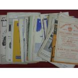 A collection of 130 football programme from the 1950's, a good variety of clubs and seasons