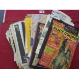 Pop Memorabilia, a vast amount of printed material to include promotional items, biographies,