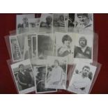 Rugby Union, a collection of 21 autographed black/white photographs from the 1970's, the