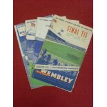 FA Cup Finals, a collection of 4 football programmes from games played at Wembley, 1949 to 1952,