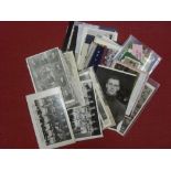 Barnsley, a nice collection of memorabilia to include Wilkes & Co, small player press photographs,