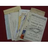 Schoolboys Football, a collection of 50 football programmes, in various condition, from the 1950's