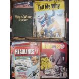 Magazine Collection 1900 to 1970's, To Include, 1900 Black & White Budget (Bound Volume), Newes