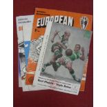 European Cup Finals, a collection of 5 programmes, 1959, 1960, 1961, 1962, 1963