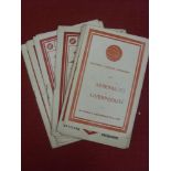 1947/48 Arsenal, a collection of 19 home football programmes in various condition. The Manchester