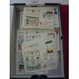 A collection of 82 Autographed First Day Covers, a wide variety of clubs represented, many rare