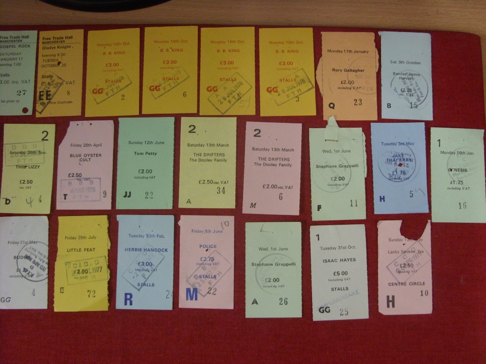 Pop Music Memorabilia, a collection of over 170 ticket stubs from Pop Concerts held at the - Image 14 of 14