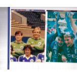 EVERTON Large official photo binder with 167 x 6" X 4" photos including portraits, action shots