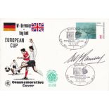 ALF RAMSEY AUTOGRAPH A West Germany v. England 1972 First Day Cover, date stamped Berlin 13/5/1972