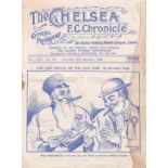 CHELSEA Programme Chelsea v Derby County 29th December 1934. Not ex Bound Volume. Staining. Lacks