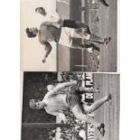 EVERTON Fifty Press photographs of various size with the majority being 1970's onwards, black &