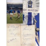 1966 FA CUP FINAL / SHEFFIELD WEDNESDAY Several items relating to Sheff. Weds. Reaching the FA Cup