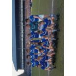 EVERTON Over 30 colour team group photos of various size from 1960's onwards. Good