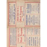 ALDERSHOT Two Aldershot home programmes, v Orient 1948 (tears) and v Swindon 1952/53 (rusty