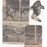 CHELSEA AUTOGRAPHS 1960'S Nine magazine / newspaper pictures, 2 of which are colour team groups.