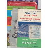 FA CUP FINALS Collection of programmes, songsheets and tickets, 1959 Cup Final programme with