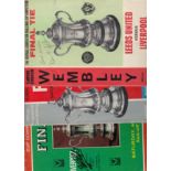 SIGNED FA CUP FINALS A collection of 5 FA Cup Final programmes all signed - 1965 Liverpool v