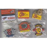 SPEEDWAY BADGES Nineteen metal badges from 2010 - 2016 including Leicester, Newport, Plymouth,