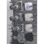 EVERTON Lot of 12” x 8” photos, 10 in total – depicting former Everton players 1950s – 1980s, all