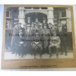 QUEEN'S PARK RANGERS 1923 A 15" X 12" black & white team group photograph in civilian clothes issued