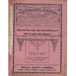 FULHAM - BLACKPOOL 1913 Fulham home programme v Blackpool, 11/10/1913, complete with covers, tape