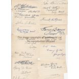 AUTOGRAPHS 25 Autographs on album pages from 1930s or sooner including a number of journalists