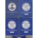 CHELSEA Five Chelsea handbooks, 52/53, 58/9, 61/2, 62/3 and 63/4. Generally good