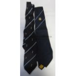 GALVIN - SPURS Two ties belonging to Tony Galvin, one is a Spurs tie showing the Cockerel with