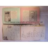 CRICKET AUTOGRAPHS 1930'S Two autograph books including Patsy Hendren - Middlesex,