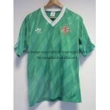 GALVIN - NORTHERN IRELAND Short sleeved Northern Ireland shirt given to Tony Galvin probably after