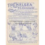 CHELSEA - DERBY 1931 Chelsea home programme v Derby, 7/11/1931, ex bound volume. Good