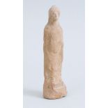 CYPRIOT TERRACOTTA FIGURE OF A NOBLE LADY