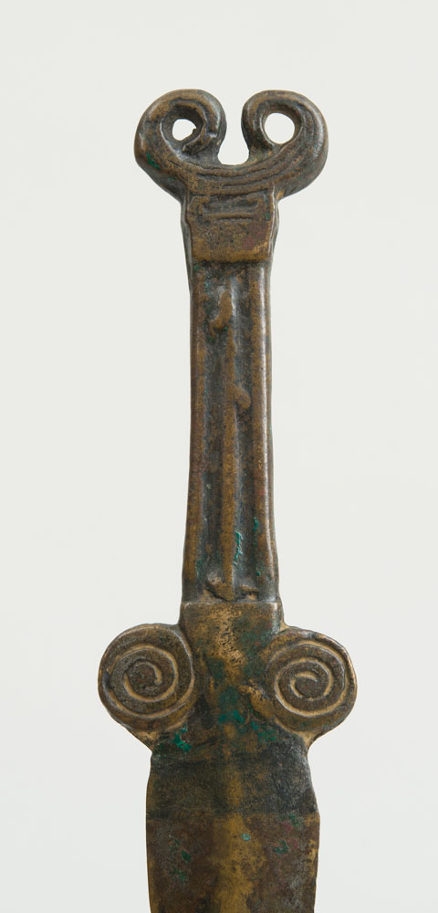 RARE SCYTHIAN ORDOS BRONZE SHORT SWORD - Image 3 of 3